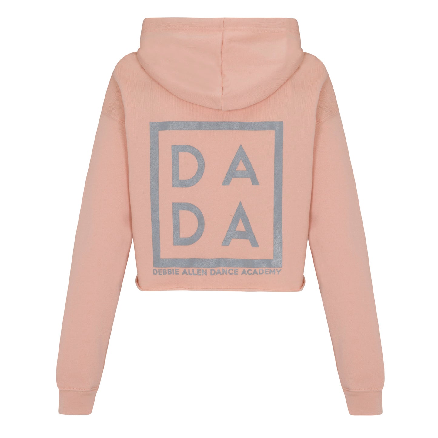 Peach crop pullover hoodie