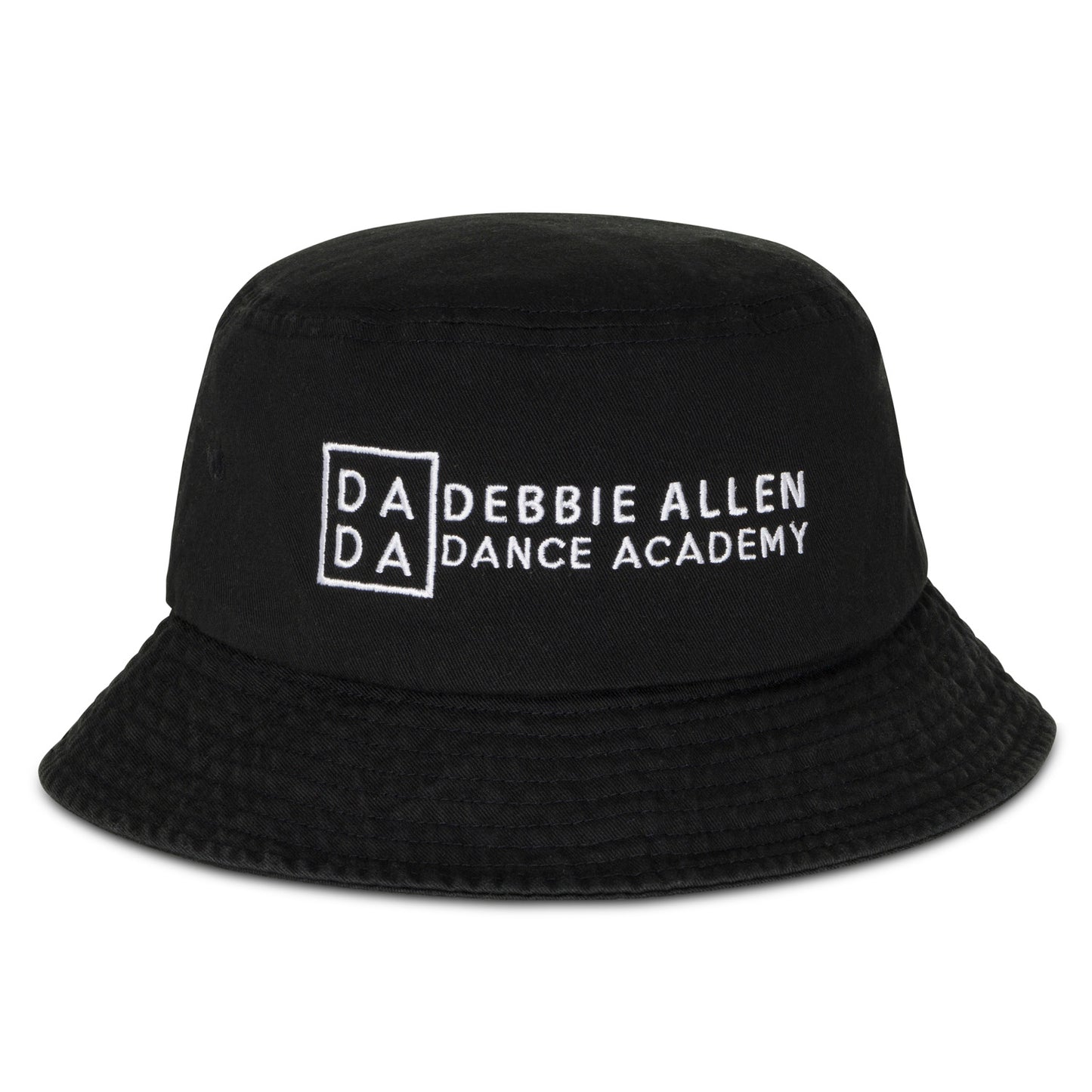 The dada, black and the white bucket hat