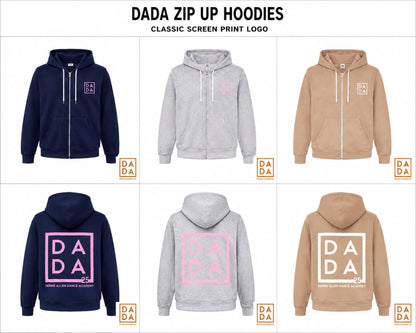 DADA Zip Up Hoodies
