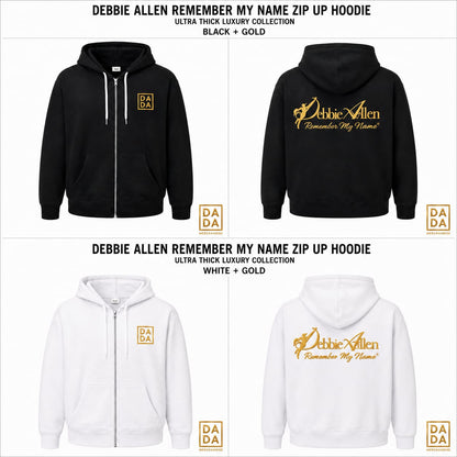 Debbie Allen Remember My Name Zip Up Hoodies