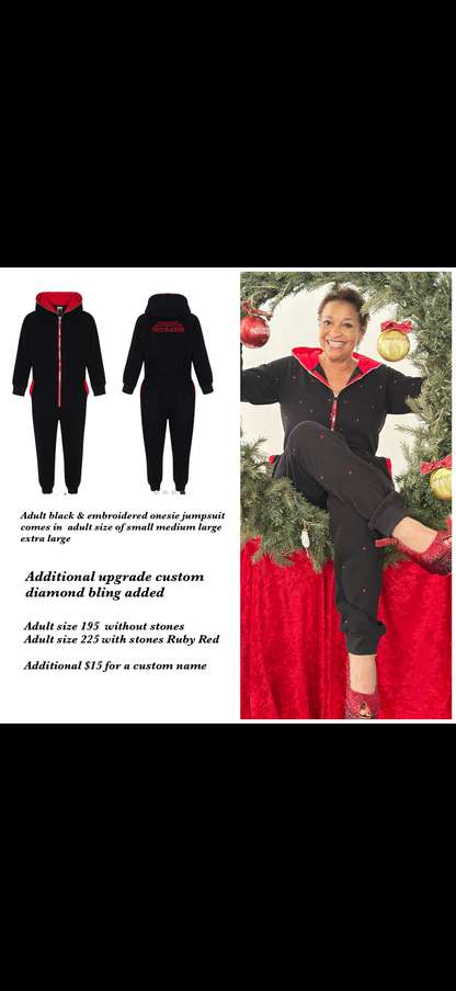 Hot Chocolate Nutcracker Onesie (Embroidered)